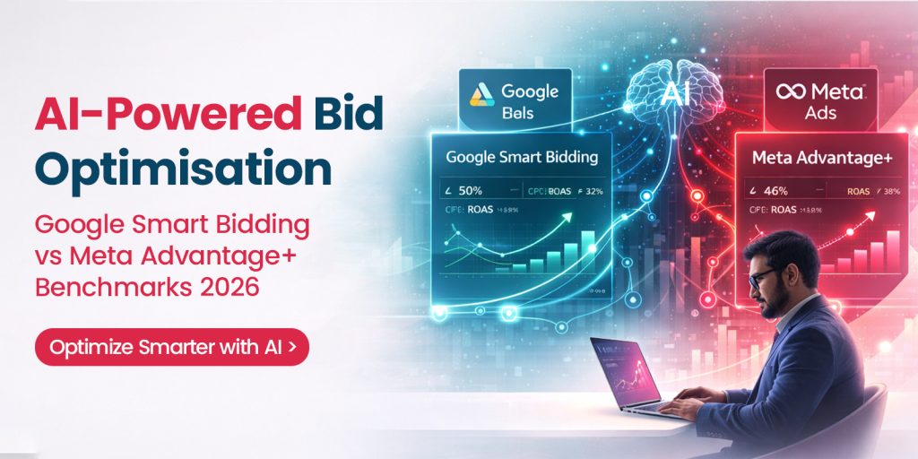 AI-Powered Bid Optimisation: Google Smart Bidding vs Meta Advantage+ Benchmarks 2026